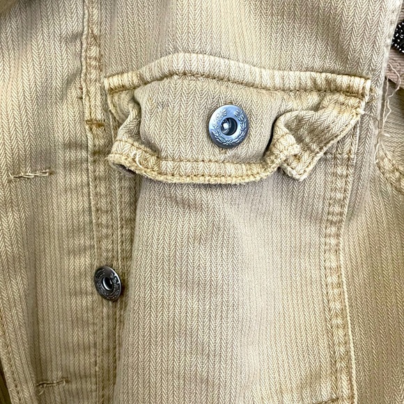 Free People shacket military style size S jacket with side pockets - Picture 6 of 10